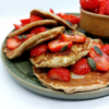 Gezonde bakmix Glutenvrije eiwitrijke pannenkoeken